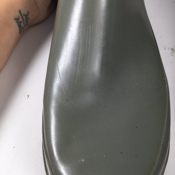 Sugar Women's Rain Boots Grey/Green Size 9 - Picture 8 of 12